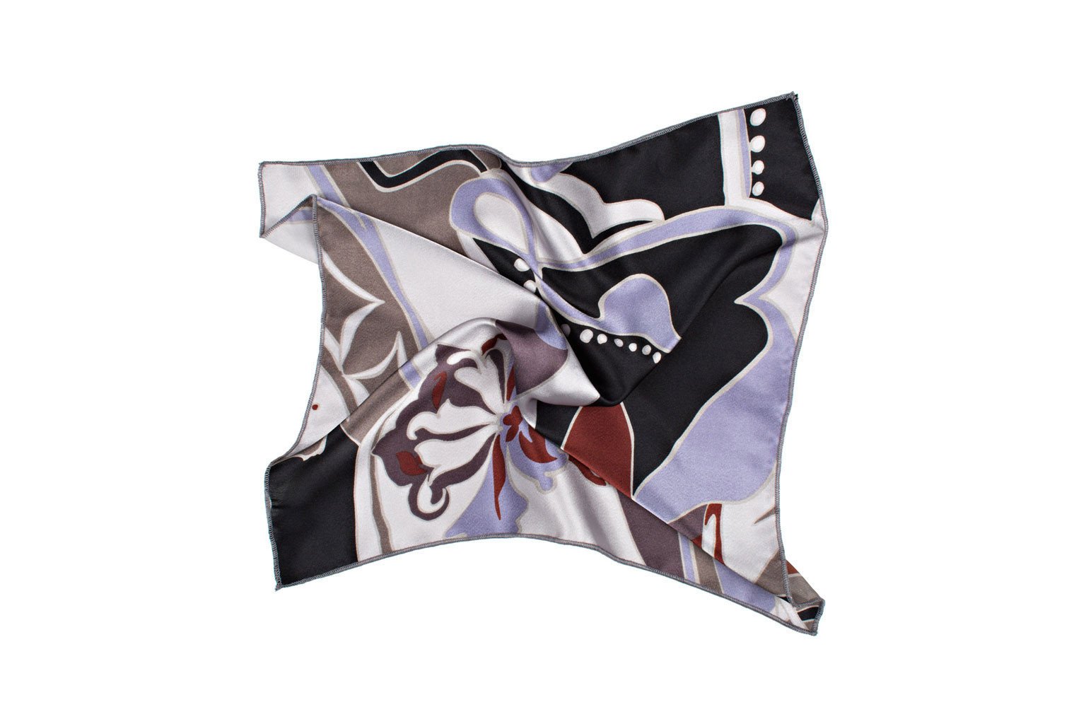 Abstract Floral Pocket Square