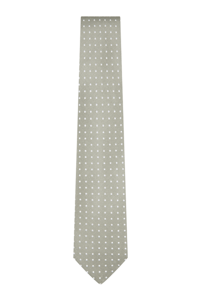 Sea Green Polka dot Tie