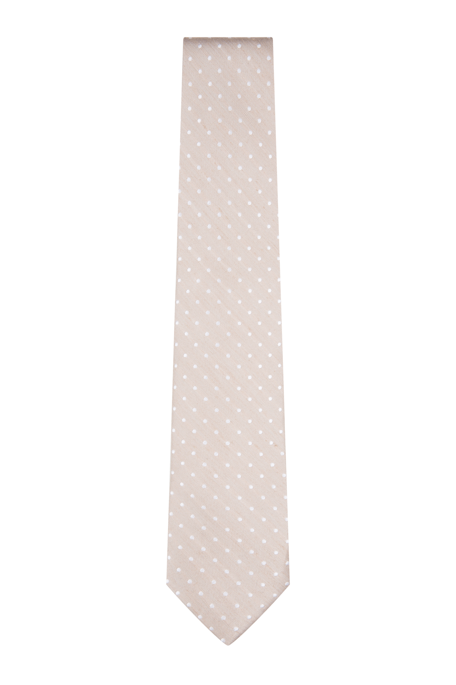 Tan Polka dot Tie
