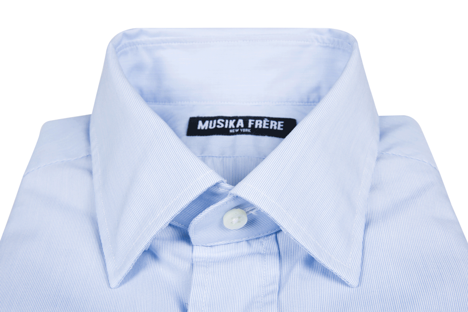Light Blue Pinstripe